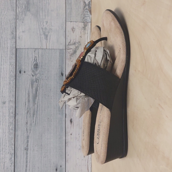 NEW - Mia Amore BERENICE WEDGE SANDAL 8 Memory Foam - Picture 7 of 10